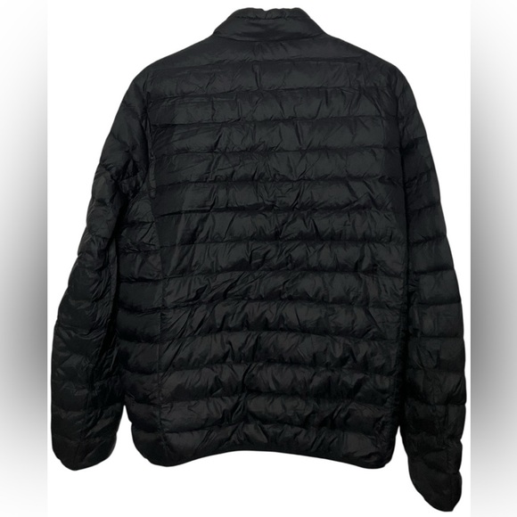 Club Room Mens’ Packable Down Puffer Jacket M Performance Full Zip Travel Black - Picture 7 of 7